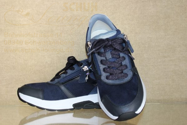 Rollingsoft Velourleder Sneaker aus dem Hause Gabor